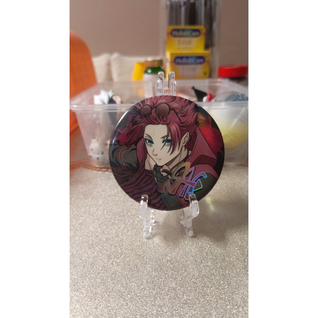 Pin Metal Itoshi Sae dan Itoshi Rin Blue lock