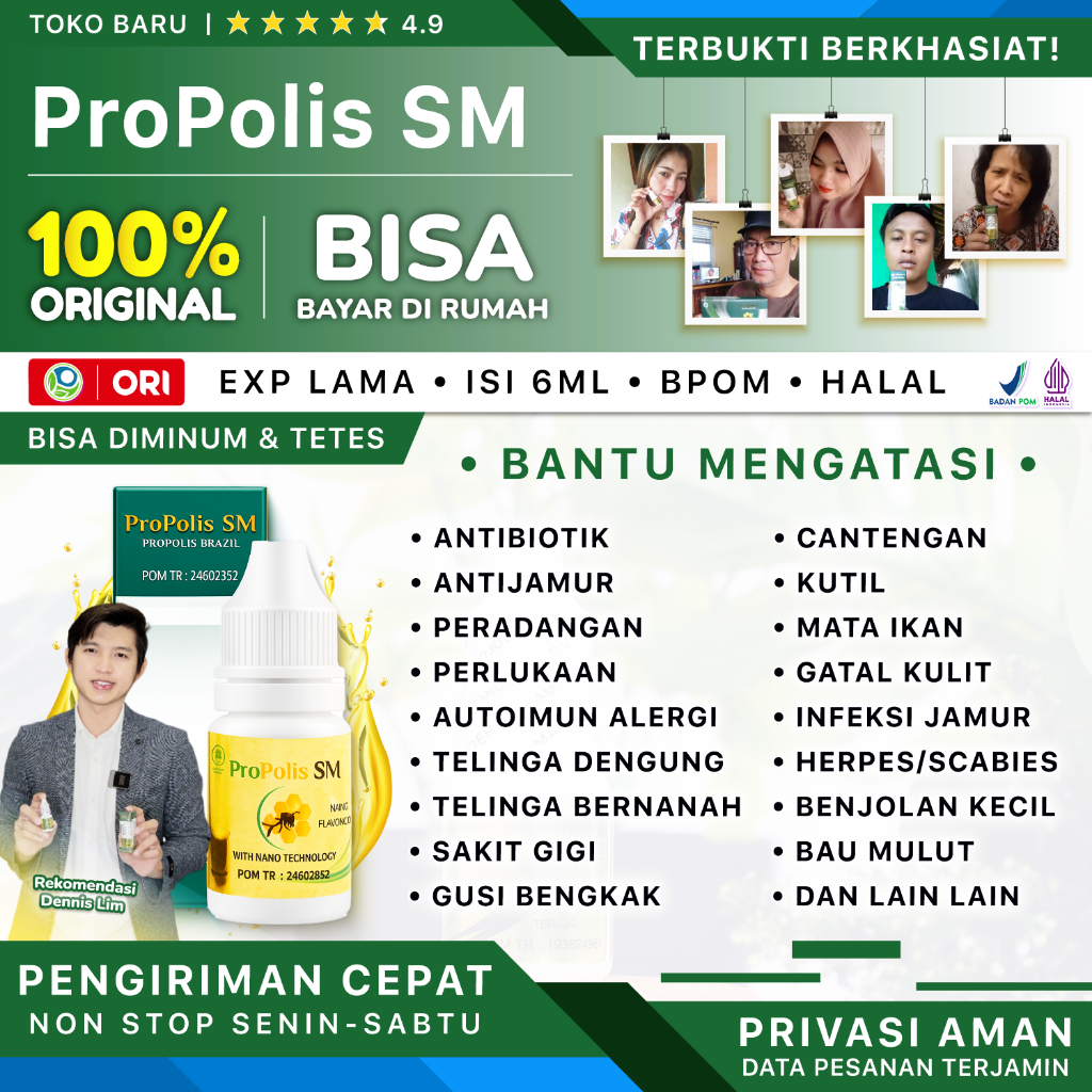 Propolis SM Brazil - Propolis Brazilian 6ml