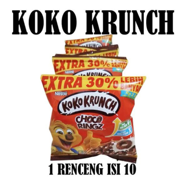 koko krunch choco ringz renceng isi 10pcs