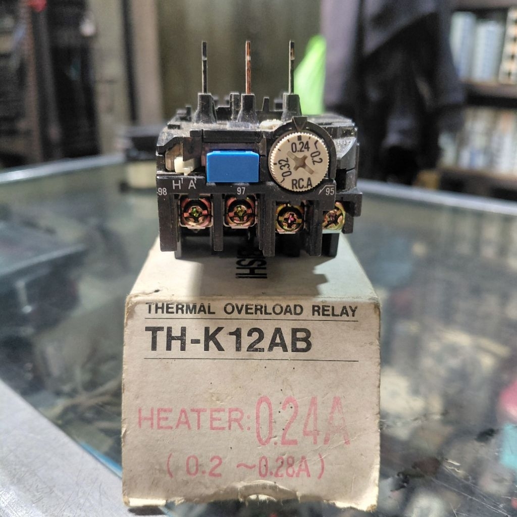 Thermal Overload Relay Mitsubishi th-k12ab Mitsubishi THERMAL OVERLOAD RELAY TH-K12AB