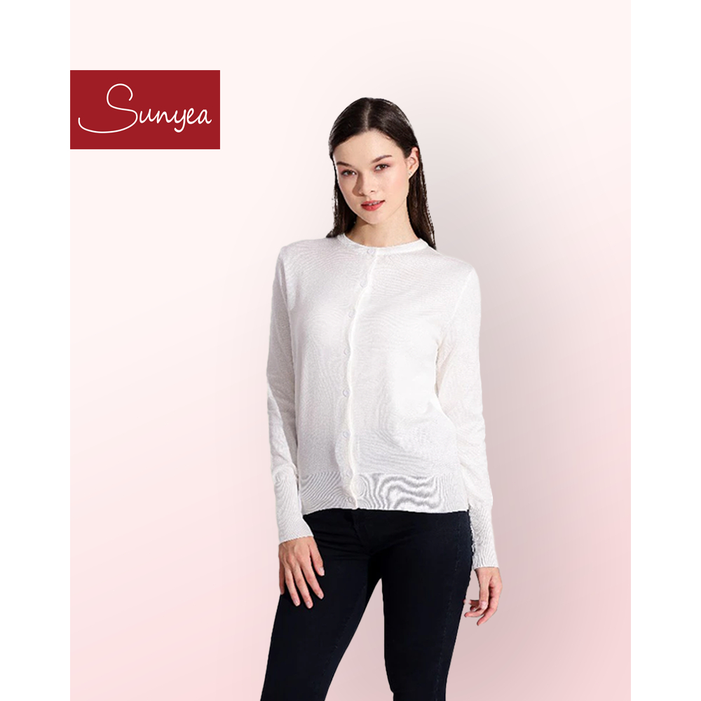 sunyea- 003 Rajut cardigan wanita - Rajut Korean Style - Rajutan Lengan Panjang -  Mantel Rajutan