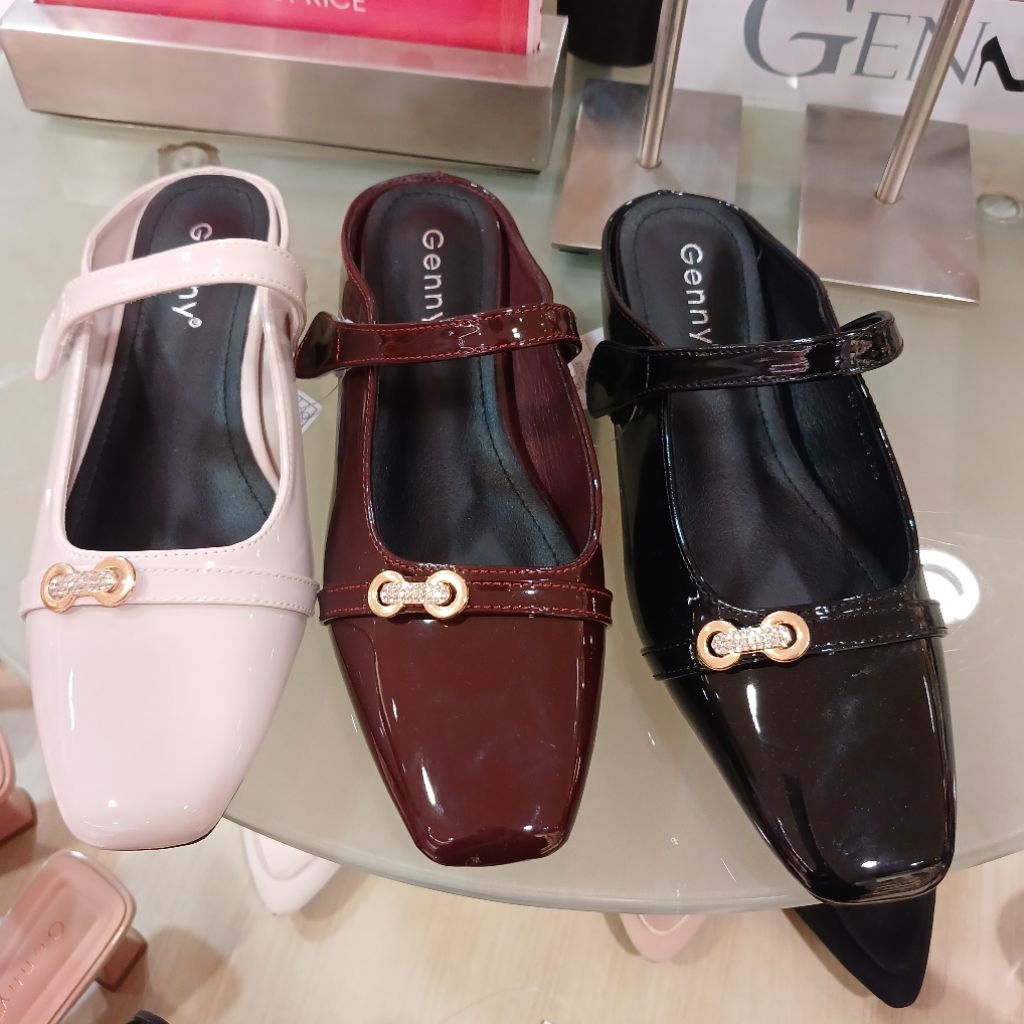 sepatu wanita selop/mules GENNY❗️ori dari matahari