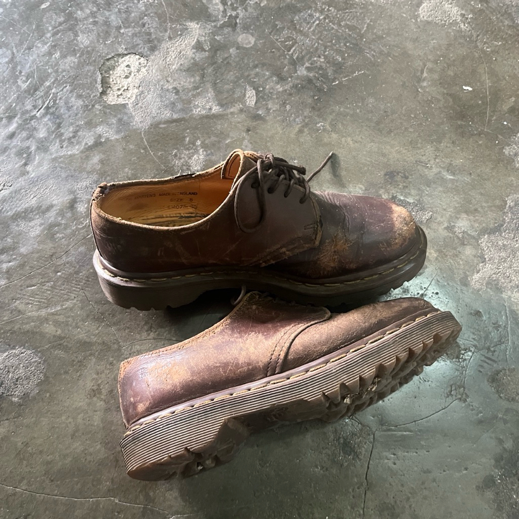 dr martens crazy horse 1461 second england original