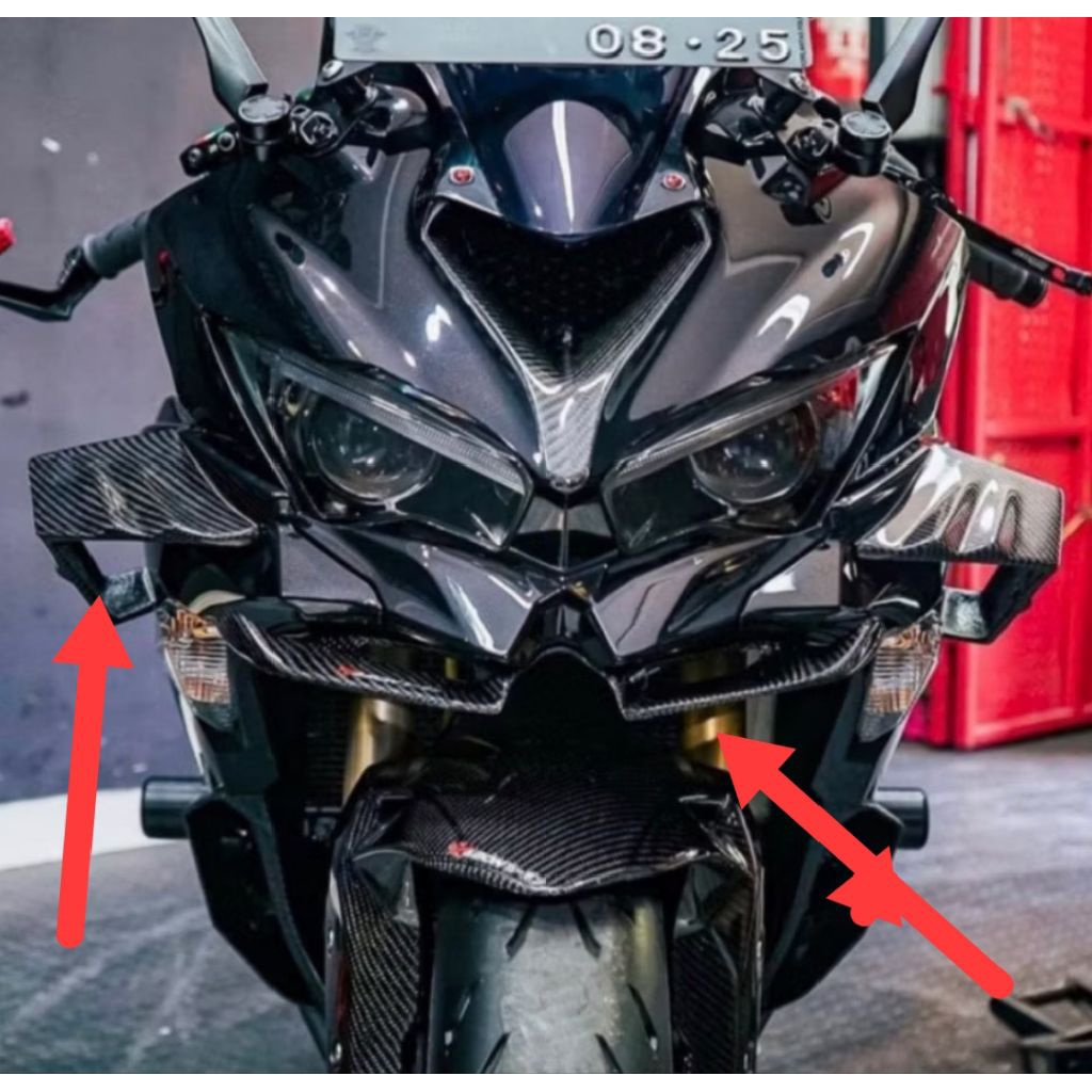 aero gp dan winglet untuk ninja 250 universal