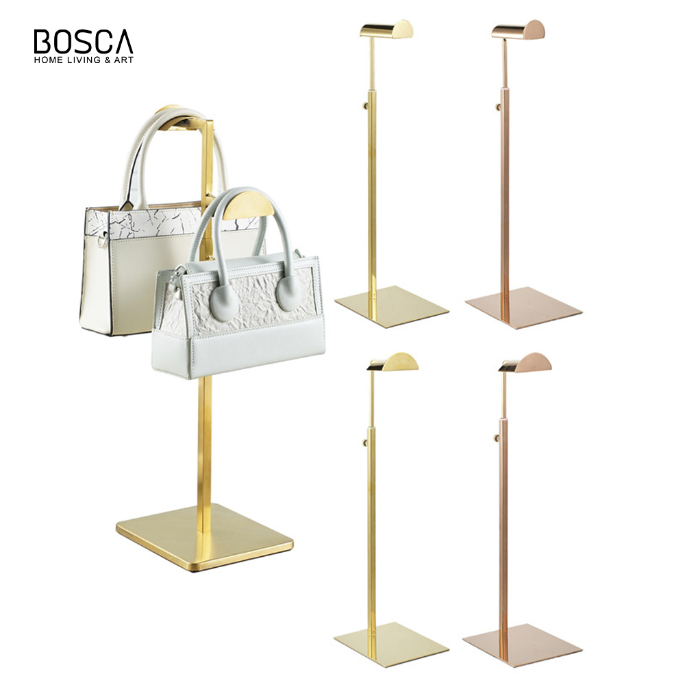 Bosca Living - Display Gantungan Tas Premium Mewah / Rak Hanger Display Tas Bahan Stainless Steel An