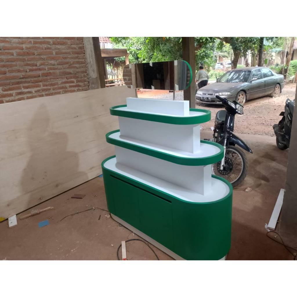 Rak Display Kosmetik Meja Display Toko Terlaris