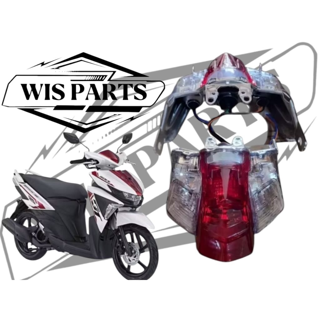 LAMPU STOP ASSY MIO SOUL GT BLUE CORE MIO SOUL GT 125