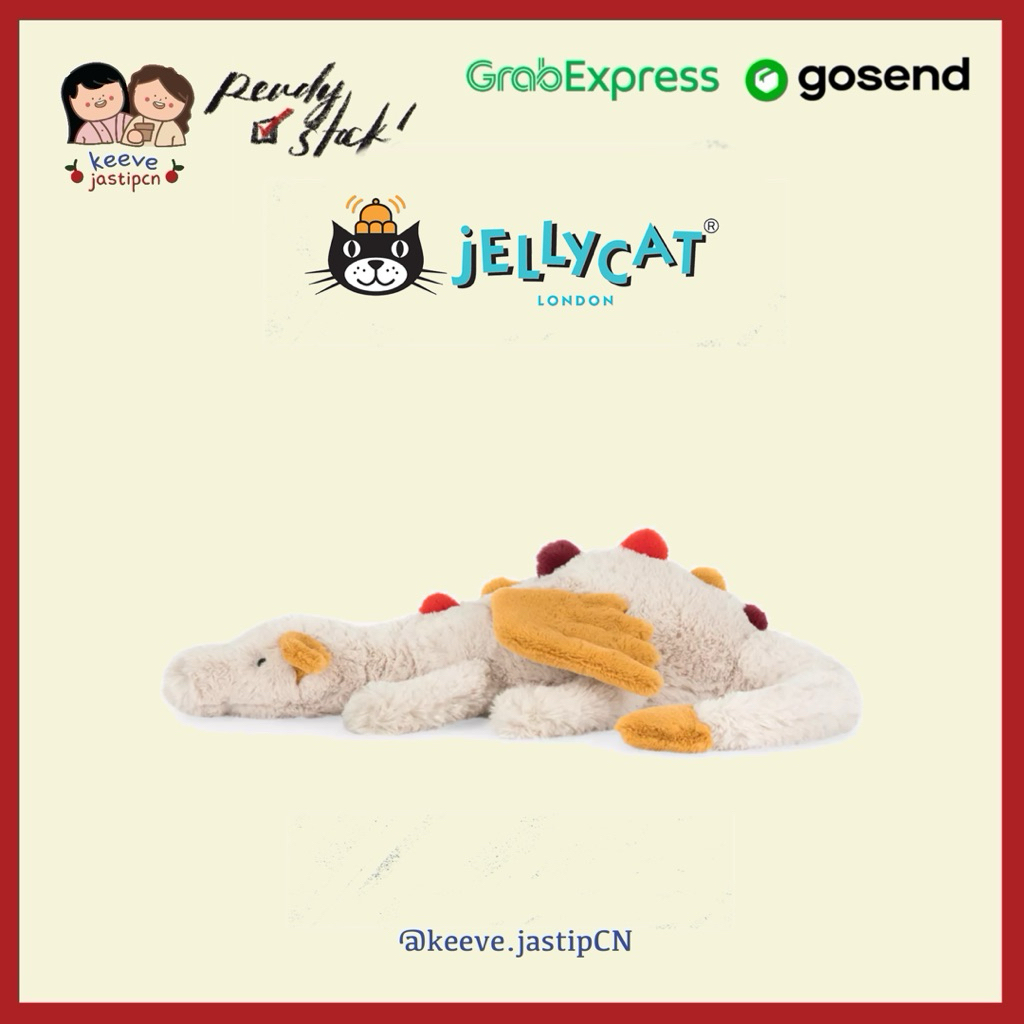 <PO> JELLYCAT LONDON SELFRIDGES UK EXCLUSIVE OPALITE DRAGON