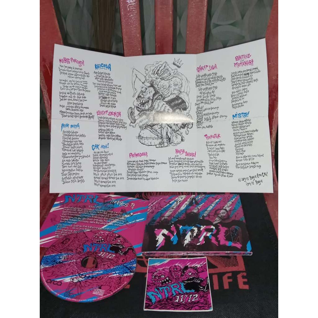 CD NTRL band Sepaket