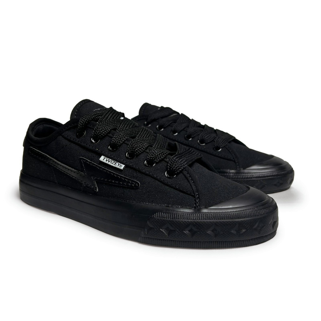 TWIZEY-Sepatu Twizey AMBIGU FULL BLACK-Sepatu sneakers pria dan wanita-original lokal brand