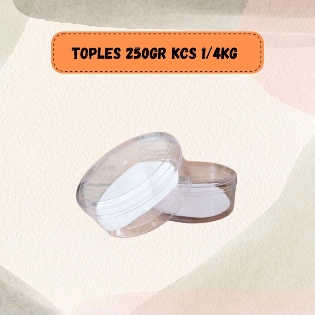Toples 250gr KCS 1/4kg