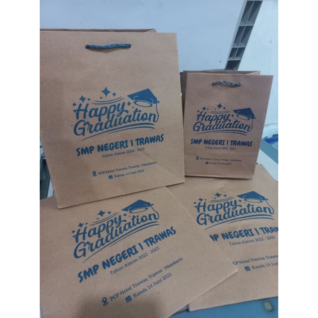 Paperbag kotak nasi (18x18) 20x20x25