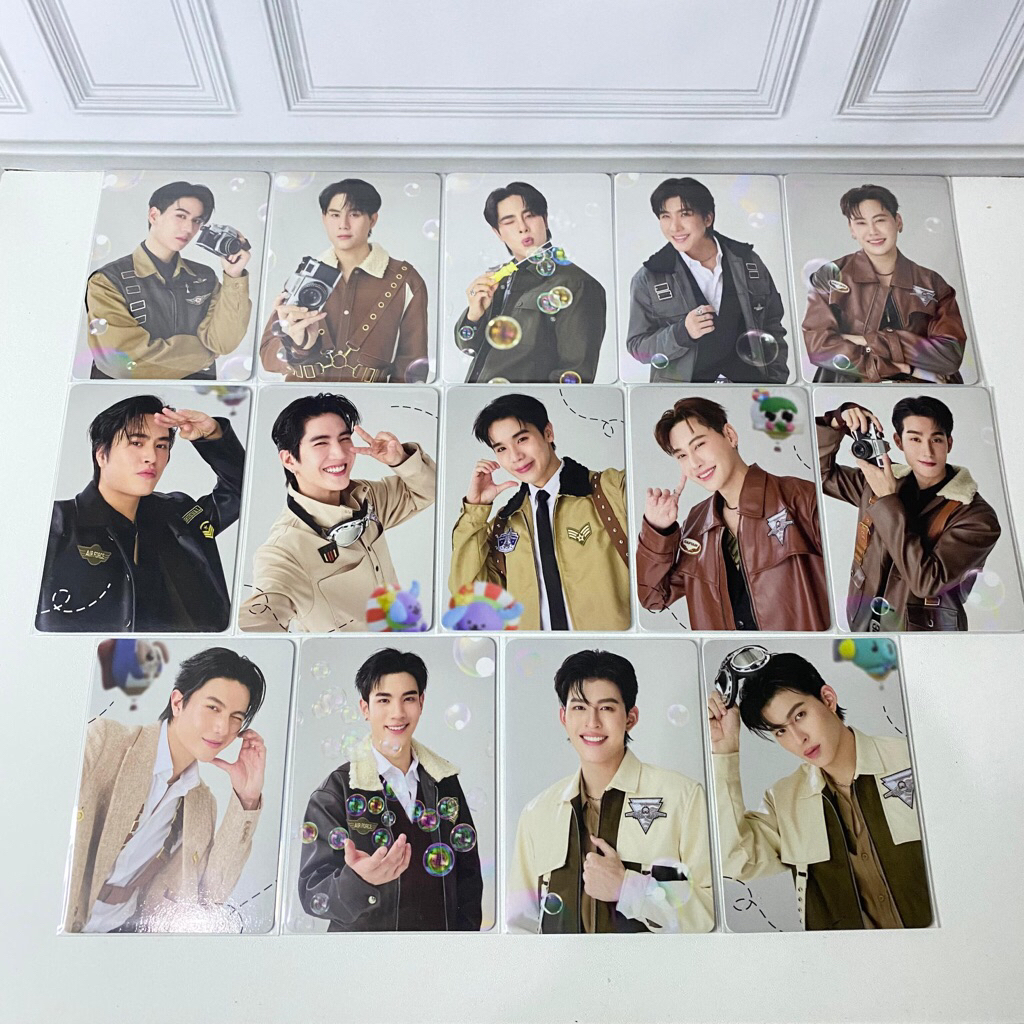 Collectible Card Gmmtv LOL 2025 cc official Fanfest Photocard Gemini Fourth William Est Pond Phuwin 