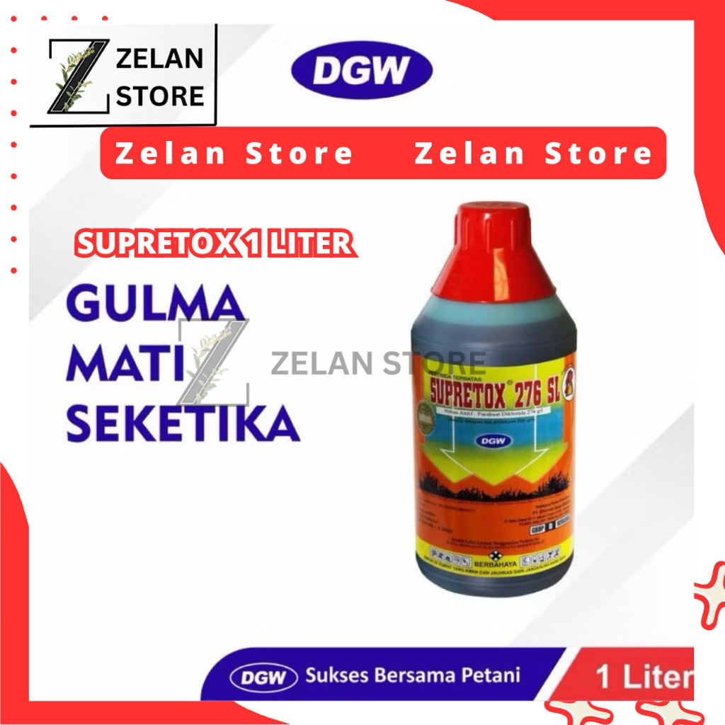 SUPRETOX 276 SL 1 LITER  / Racun Rumput / Herbisida