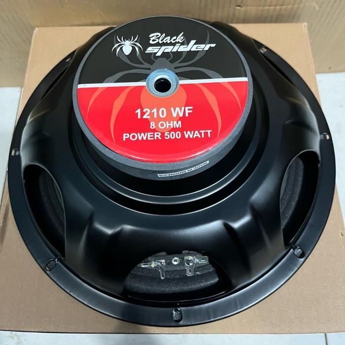 Speaker Black Spider 1210 WF 12in Woofer Original 500watt Max 12inci 12inch
