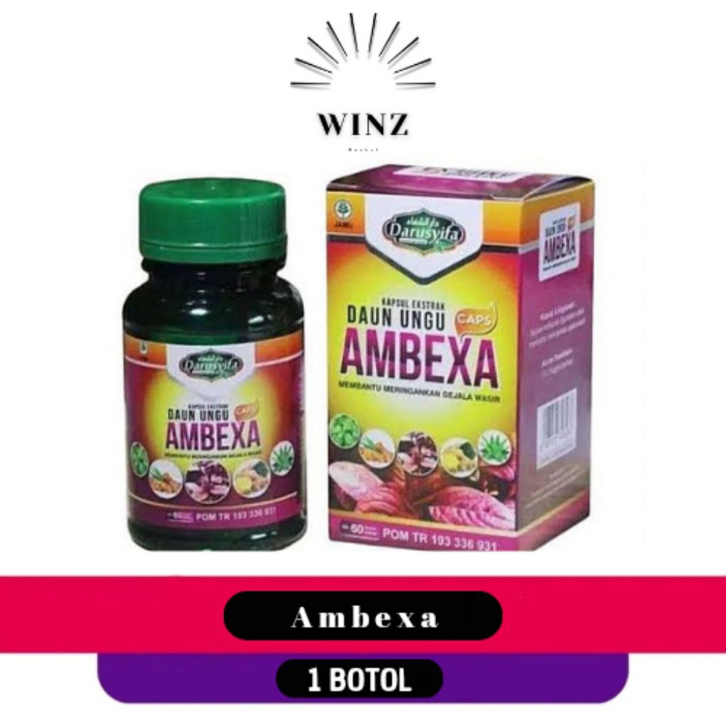 Ambexa Herbal Mengatasi Wasir Ambeien Asli Terbaik BPOM