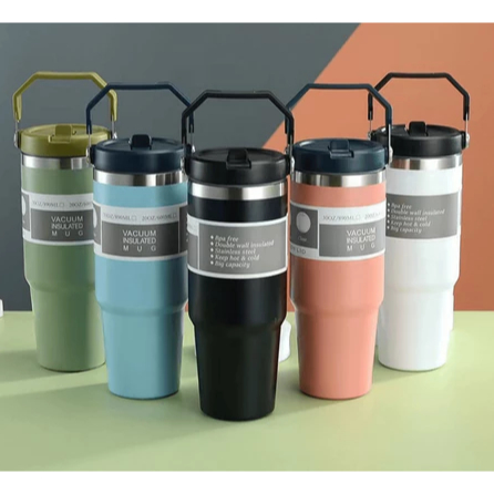Tumbler Tahan Panas Termos Air Panas 900 Ml Tremos Besar