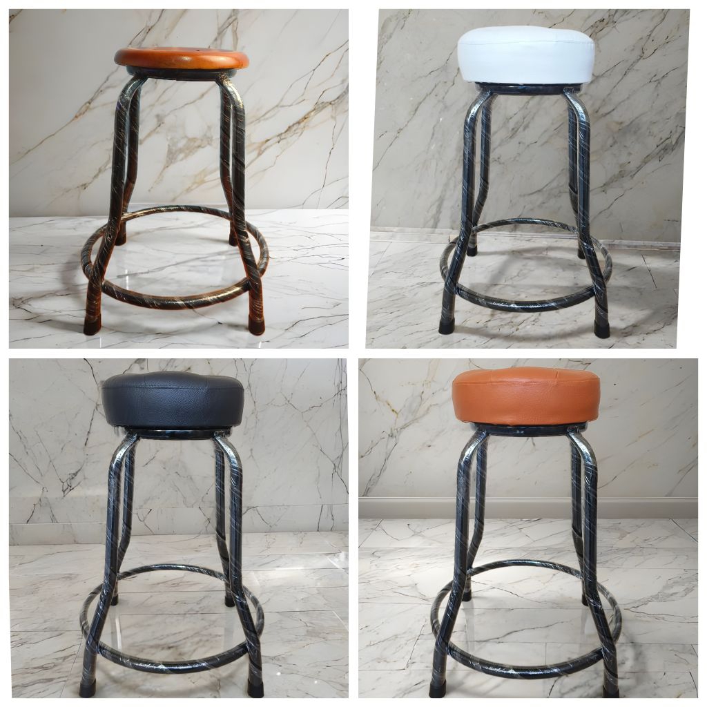 Bangku Bakso Busa/Spon/Busa 50 cm bahan besi ,bangku kafe,bangku bar,kursi santai,kursi plastik,bang