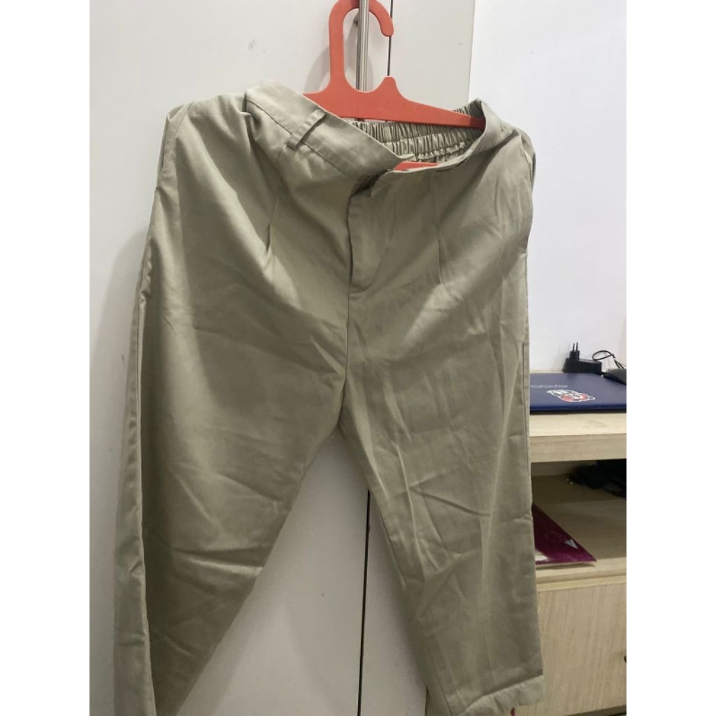 preloved celana kerja khaki