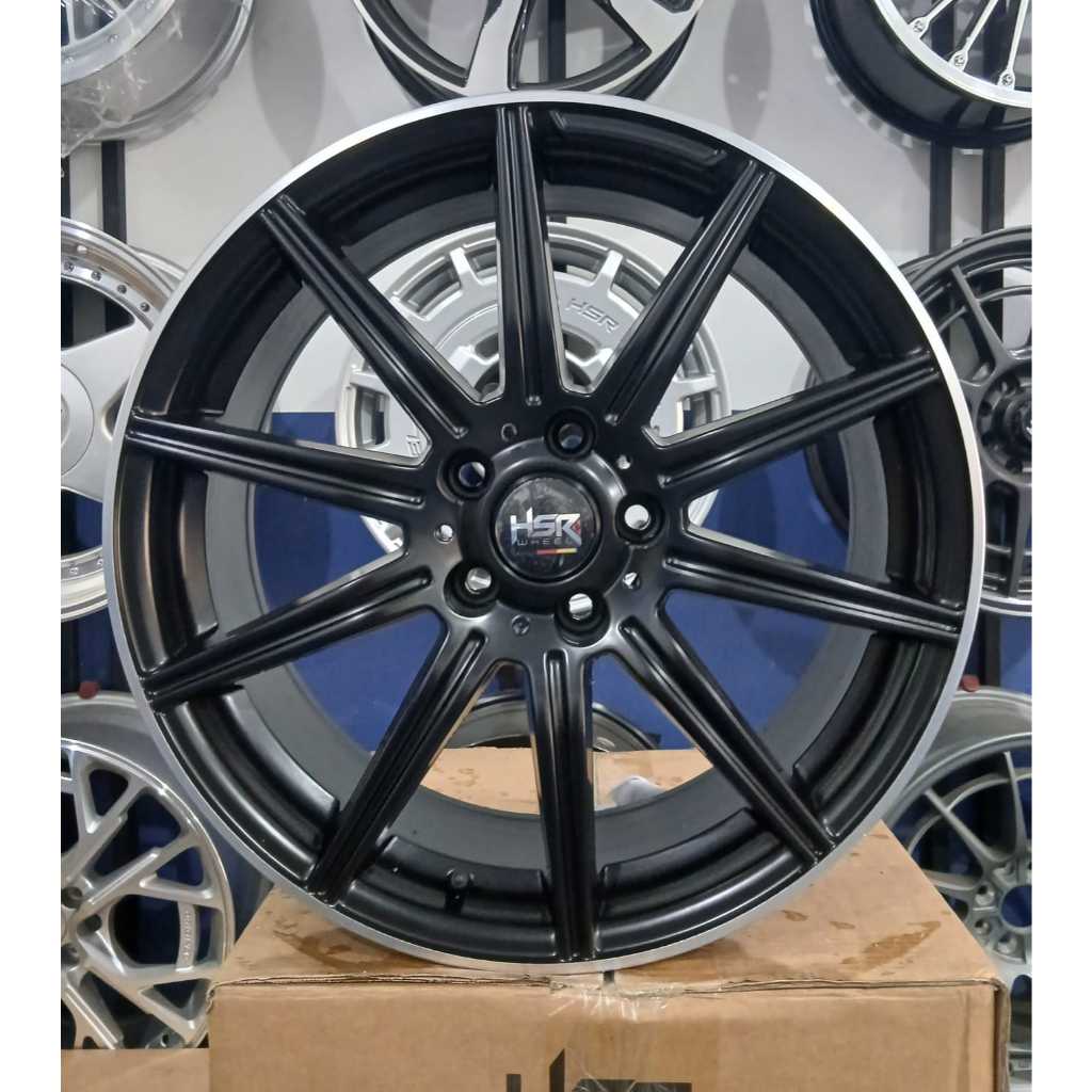 JUAL VELG MOBIL BARU HSR LUBECK RING 18 HRV , ODDYSEY , OUTLANDER , XPANDER HSR LUBECK R18