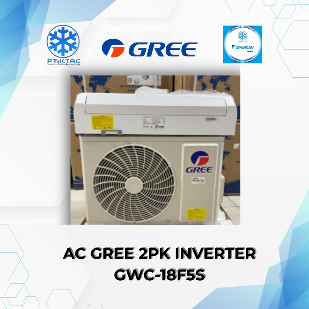 AC GREE 2PK INVERTER GWC-18F5S