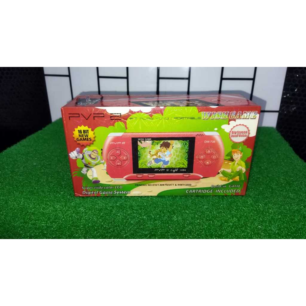 Gameboy PVP 2 WISH GAME Portable 16 BIT Built In Game (New/MIB)