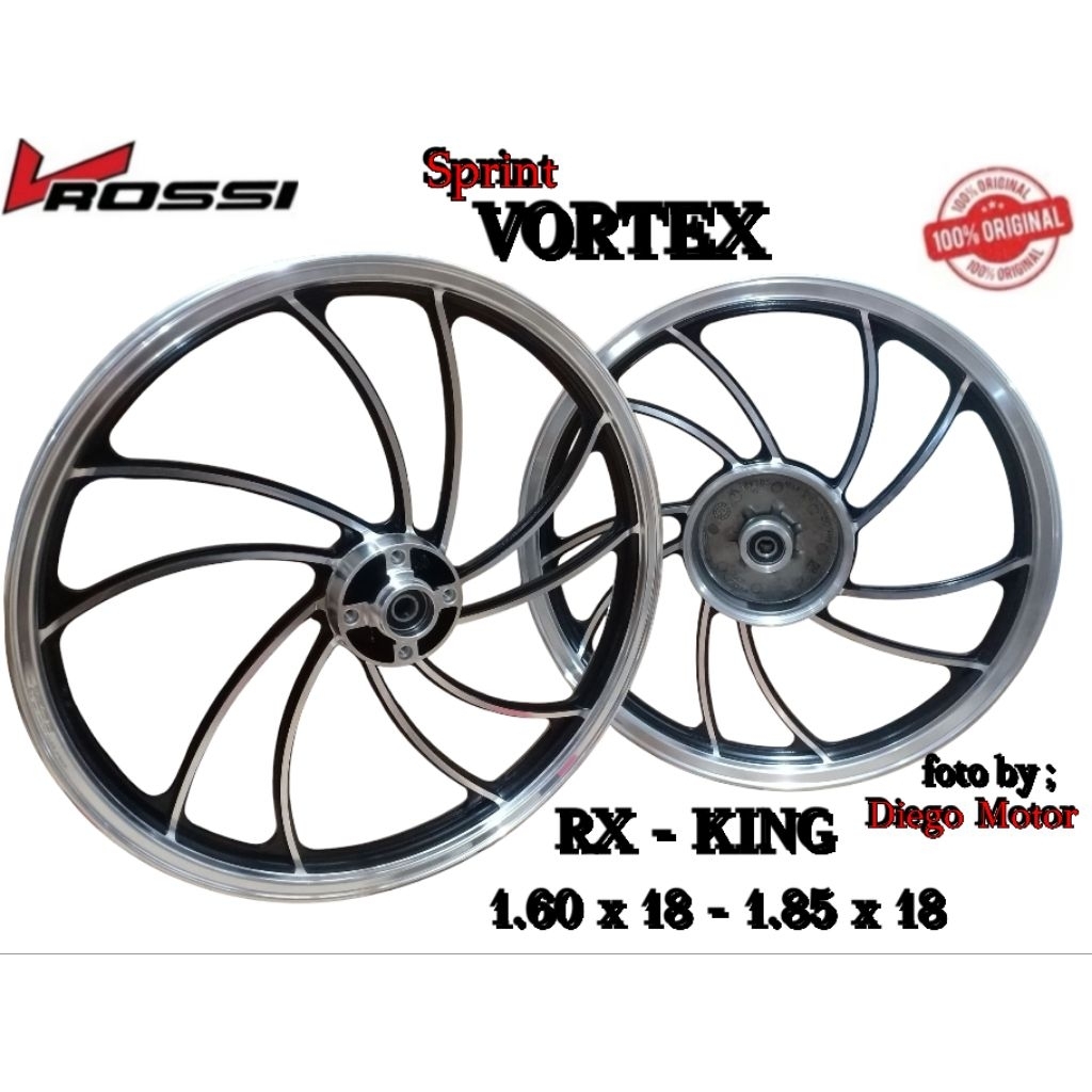VELG RACING VROSSI VORTEX/CEFIRO YAMAHA RX KING/velg racing vrossi Vortex/Cefiro yamaha rxking/Rx ki