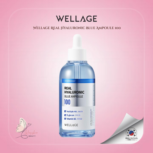 Wellage Real Hyaluronic  100 Blue Ampoule