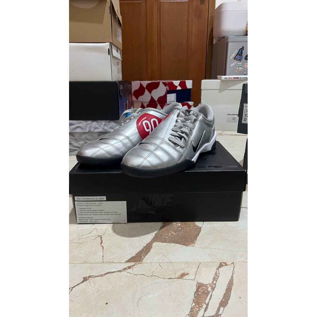 Nike Total 90 T90 SP Metalic Silver Red