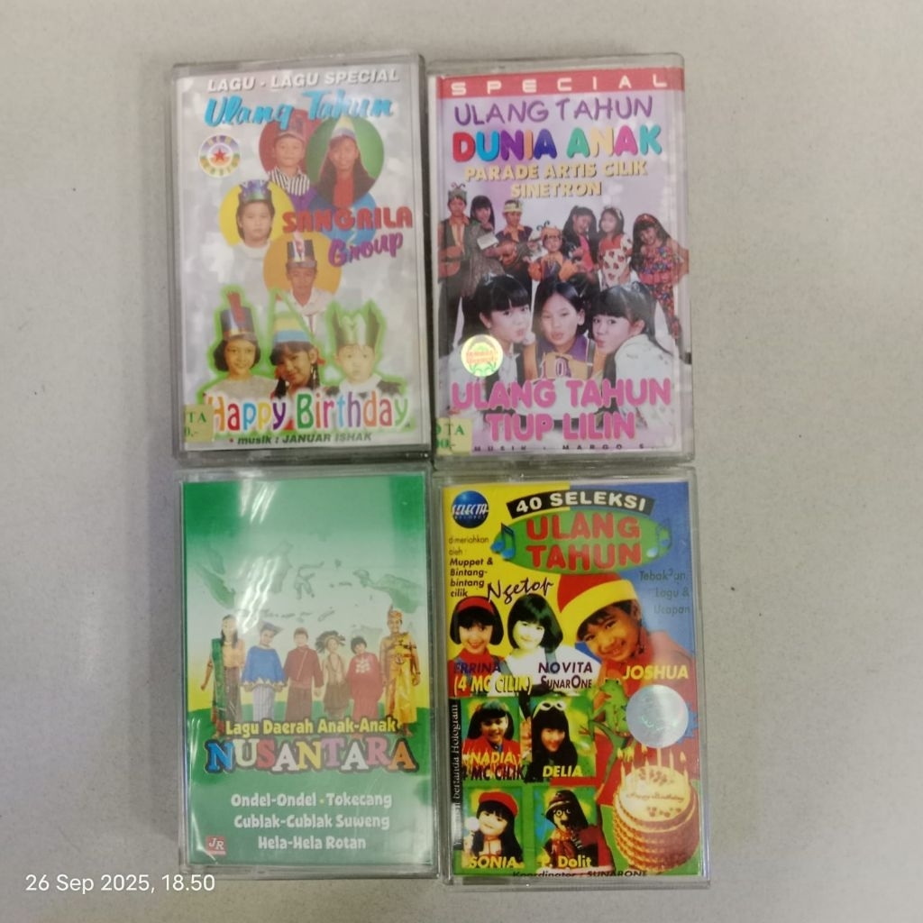 kaset pita anak anak
