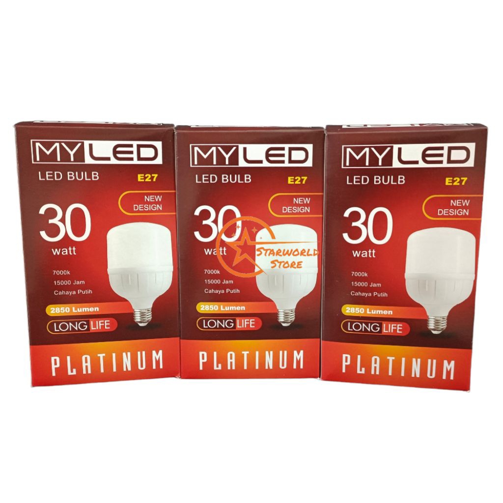 Lampu My LED Platinum 30 Watt