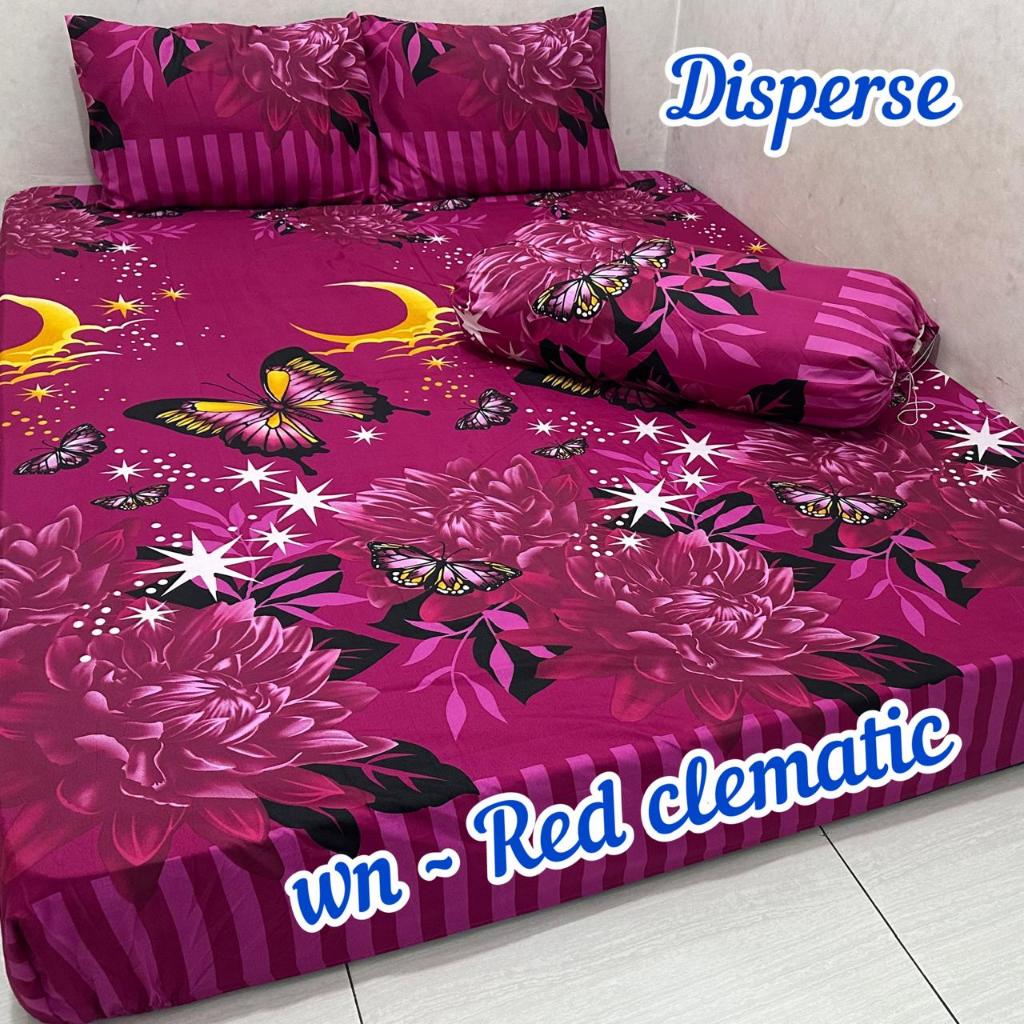 Grosir sprei murah motif KUPU & TERBARU set sarung bantal produksi sendiri