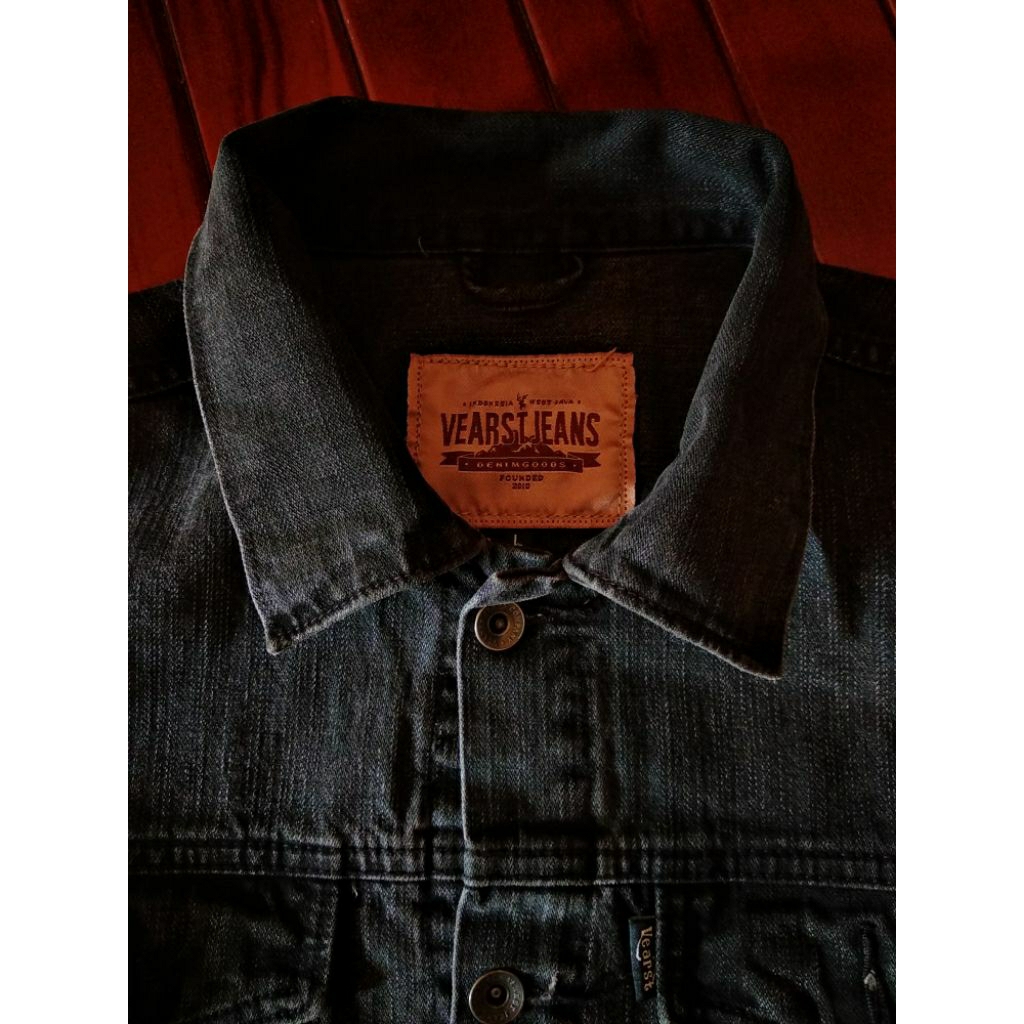 Jaket Jeans Vearst Denim Black M