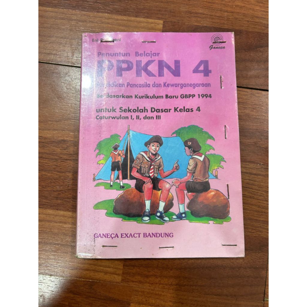 Buku - PPKN 4 Kurikulum GBPP 1994 untuk SD kls 4