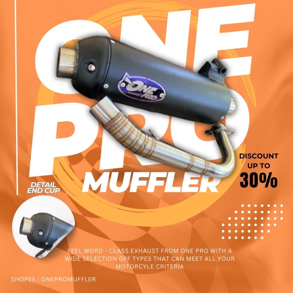 KNALPOT STD RACING MIO SPORTY MIO SMILE MIO SOUL TERSEDIA INLET 38