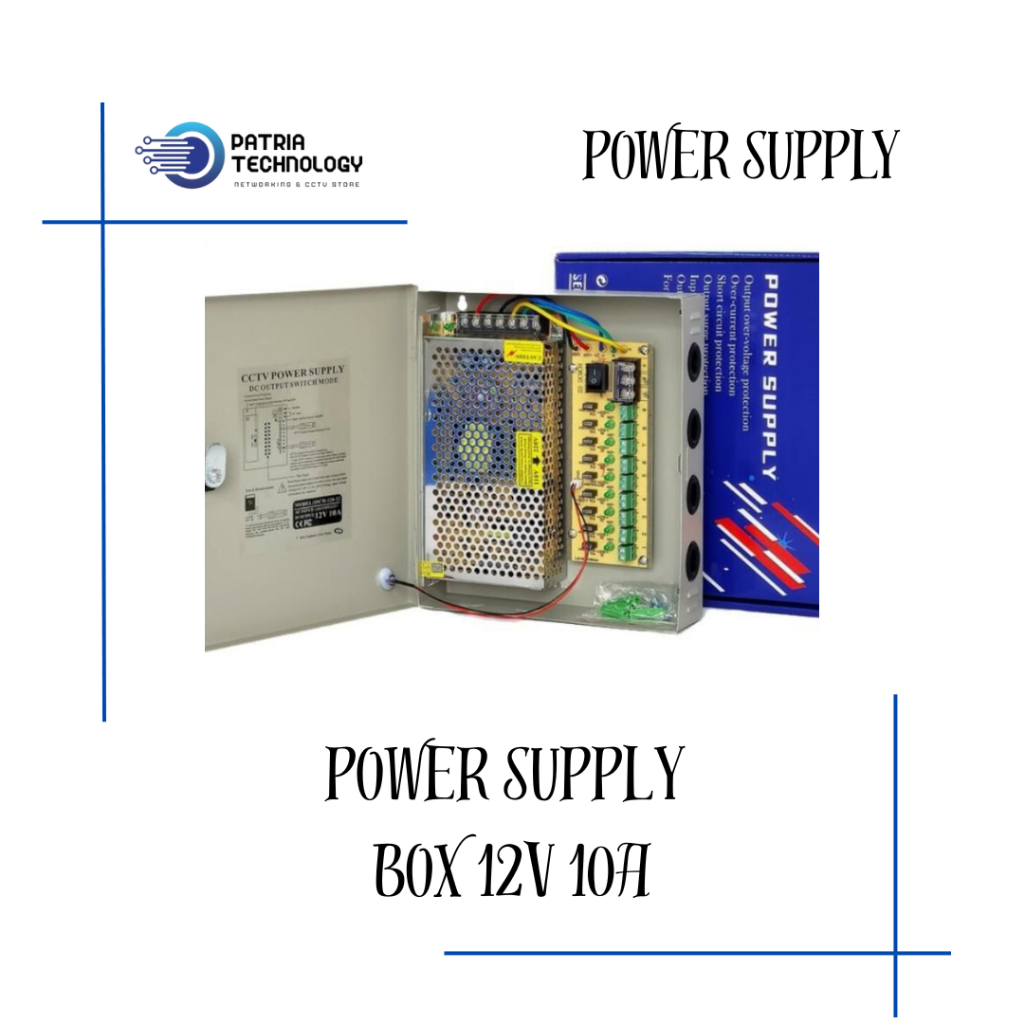 Power Supply BOX 12V 10A  | 12V 20A Switching Adaptor