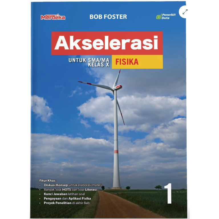 Akselerasi Fisika SMA/MA Kelas 10 Kurikulum Merdeka