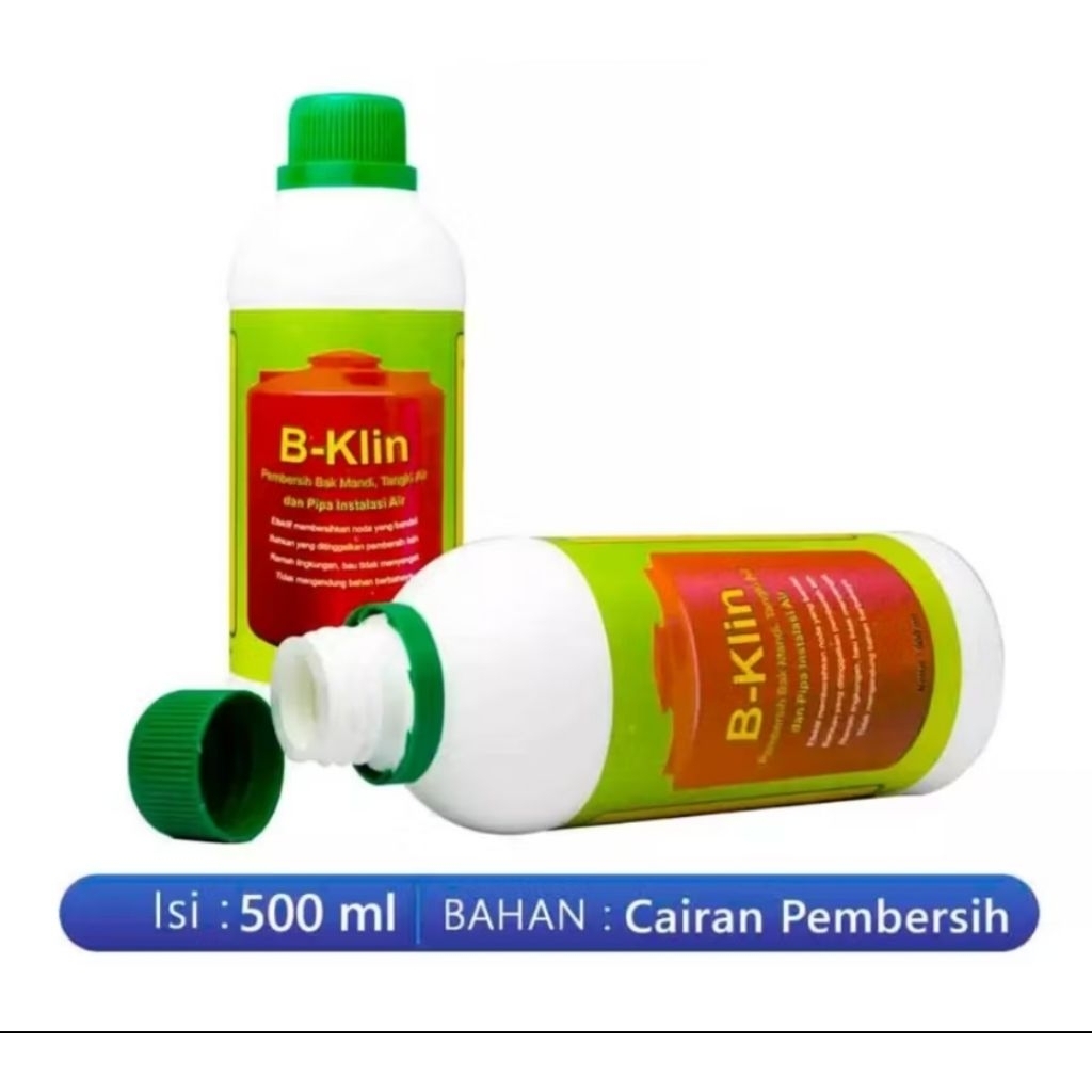 B-KLIN Cairan Pembersih Toren & Pipa – Membersihkan Lumut, Jamur, Kerak