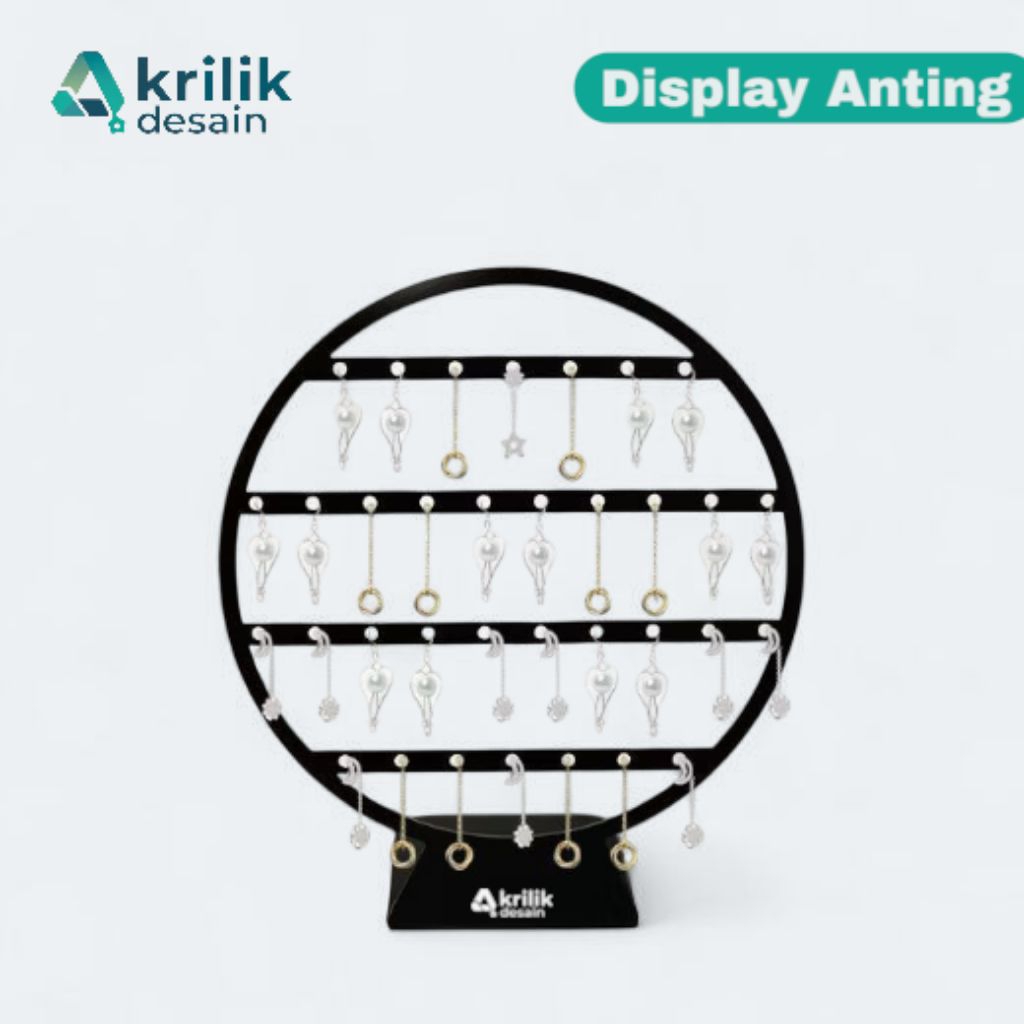 Akrilik Display Anting | Tempat Anting |Display Anting
