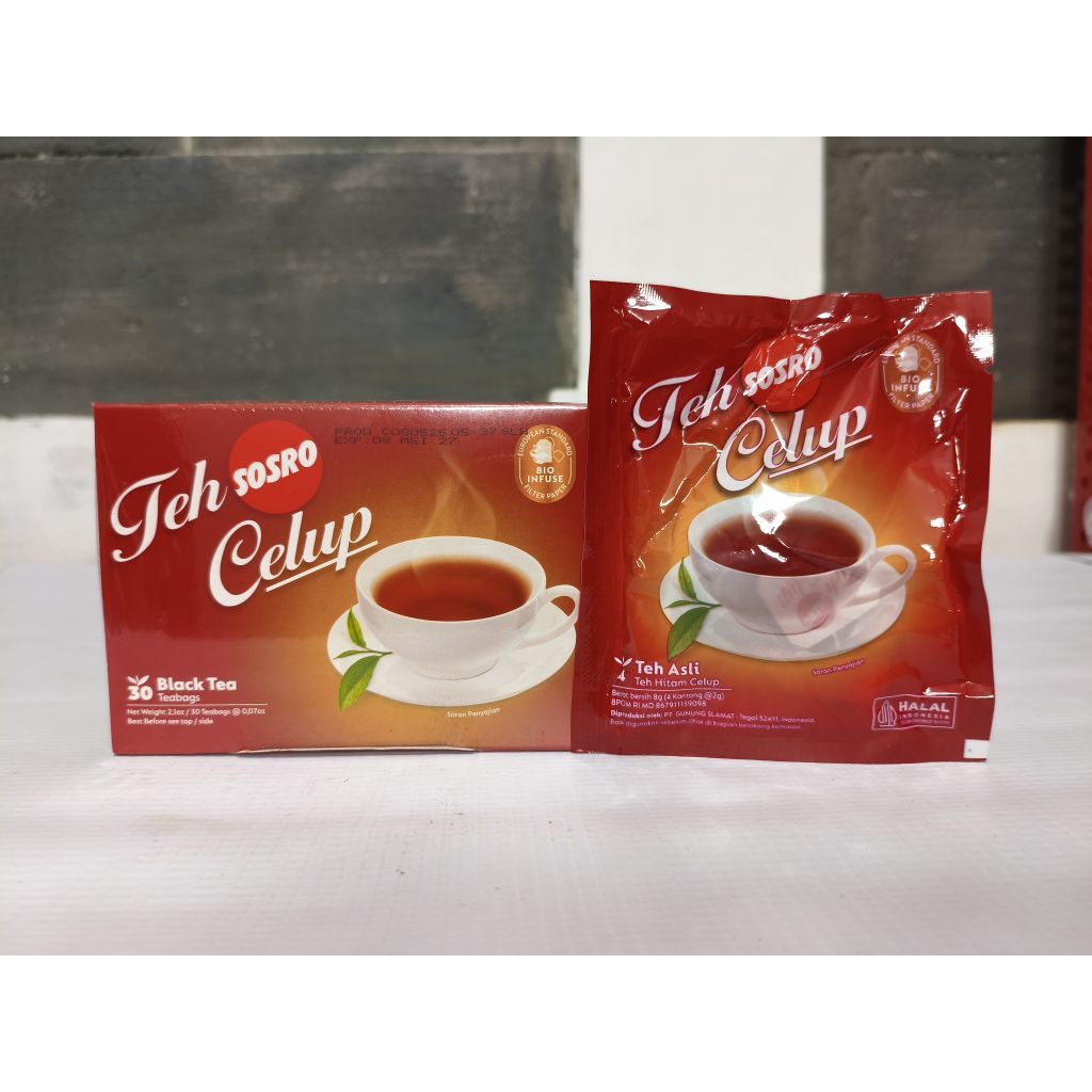 SOSRO TEH CELUP SACHET & BAG