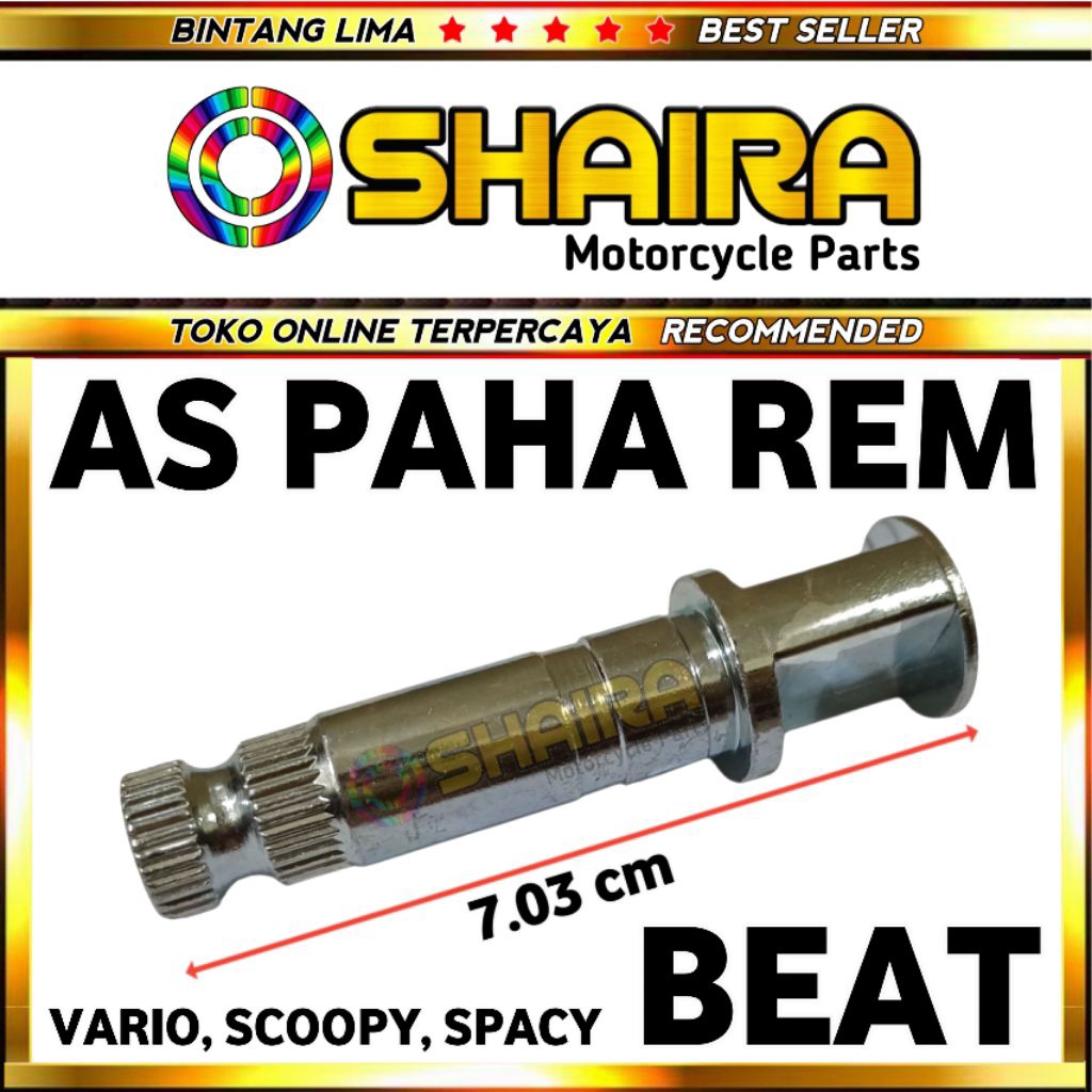 AS PAHA REM TROMOL BEAT / AS PAHA REM BELAKANG BEAT / AS OAHA REM BEAT / VARIO / SCOOPY / SPACY