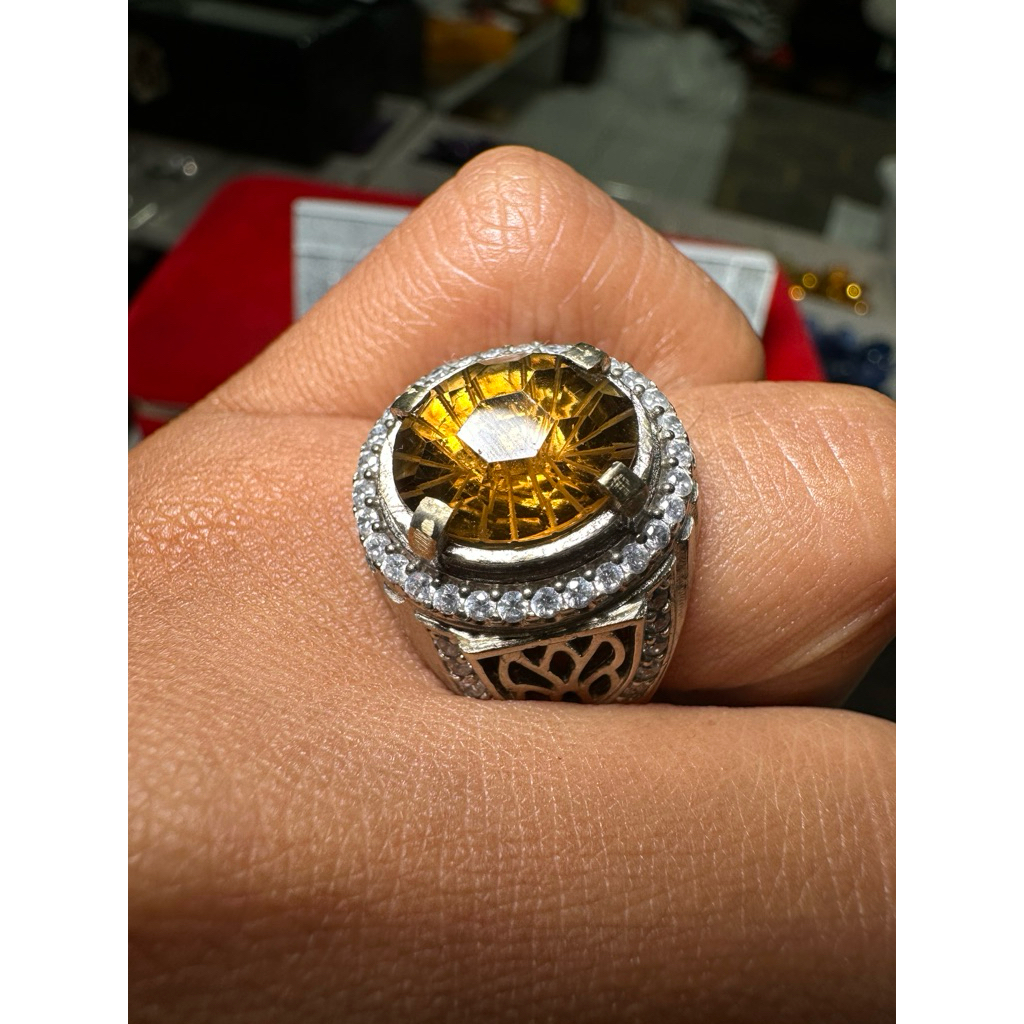 Natural Madeira Citrin football