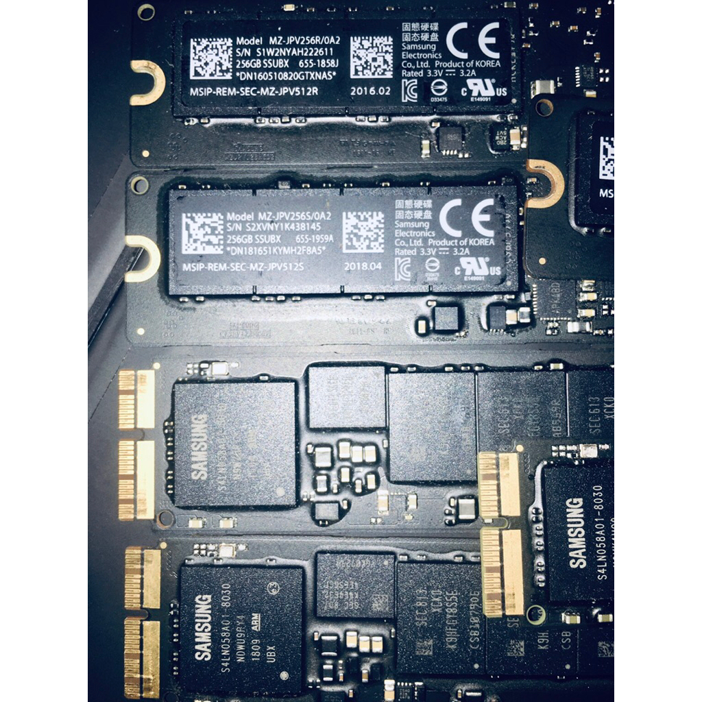 SSD ORIGINAL MACBOOK AIR 11" 13" 2013-2017(Pro Retina 2013-2015) SAMSUNG 256GB