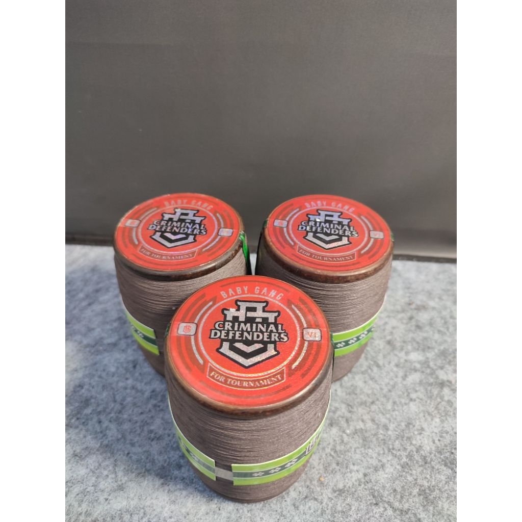 Gelasan Matot 6000 Yard Criminal Defenders Size 0.18 Bahan Black Monster - Gelasan Spesial Turnamen