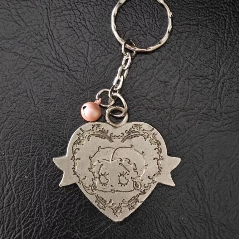 betty boop gantungan kunci tas bag charm aksesoris