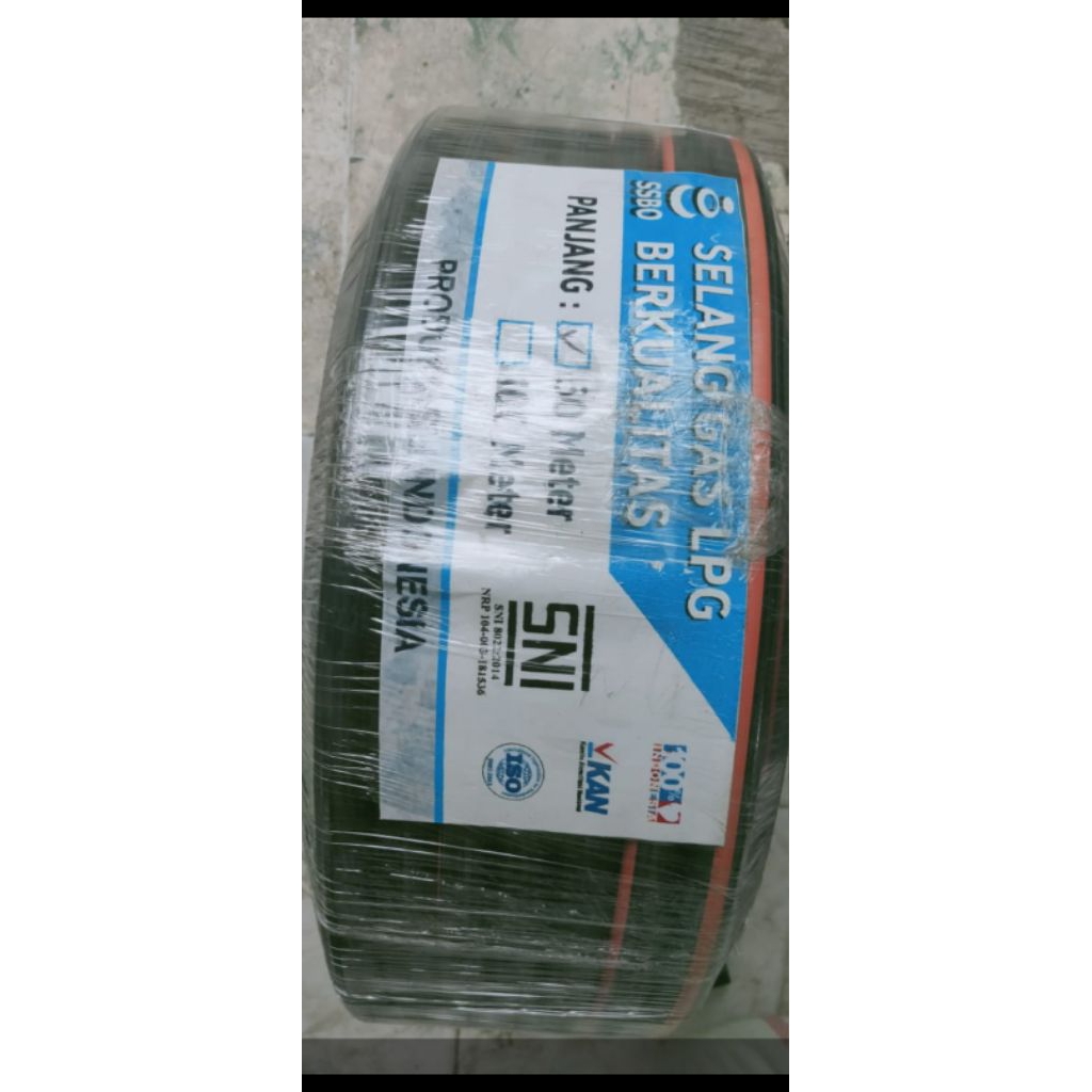 SELANG KOMPOR GAS TIGA LAPIS 500psi