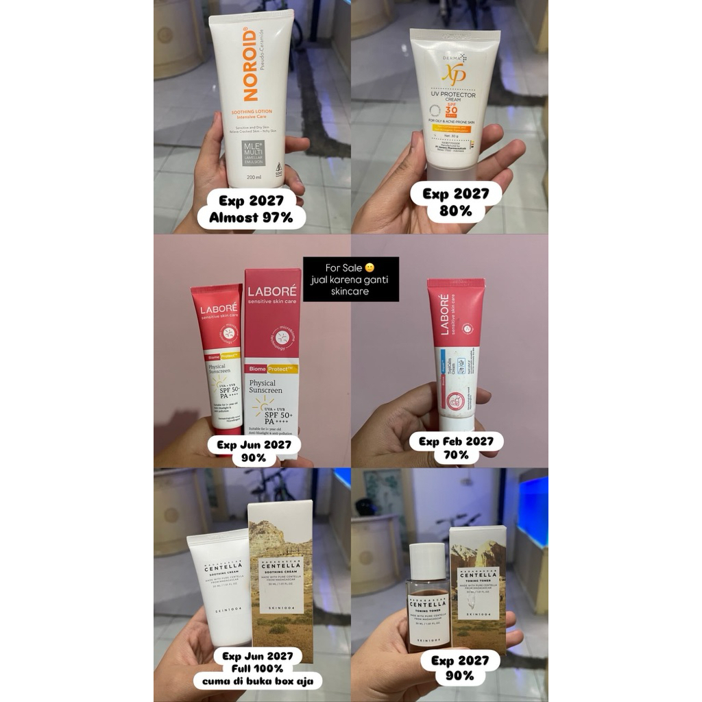 Preloved Noroid - Preloved Skin1004 - preloved cetaphil - preloved dermaxp