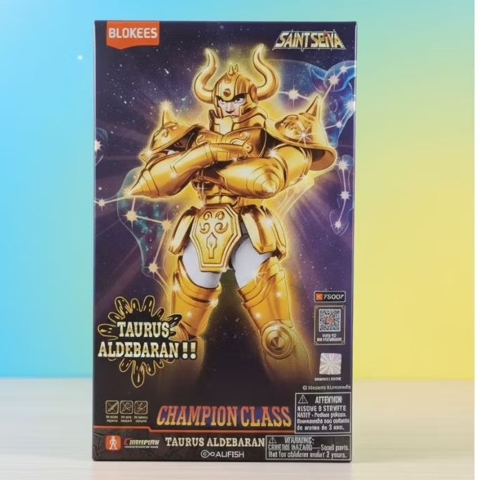 Buluke / Blokees saint seiya Champion Class Taurus Aldebaran action figure
