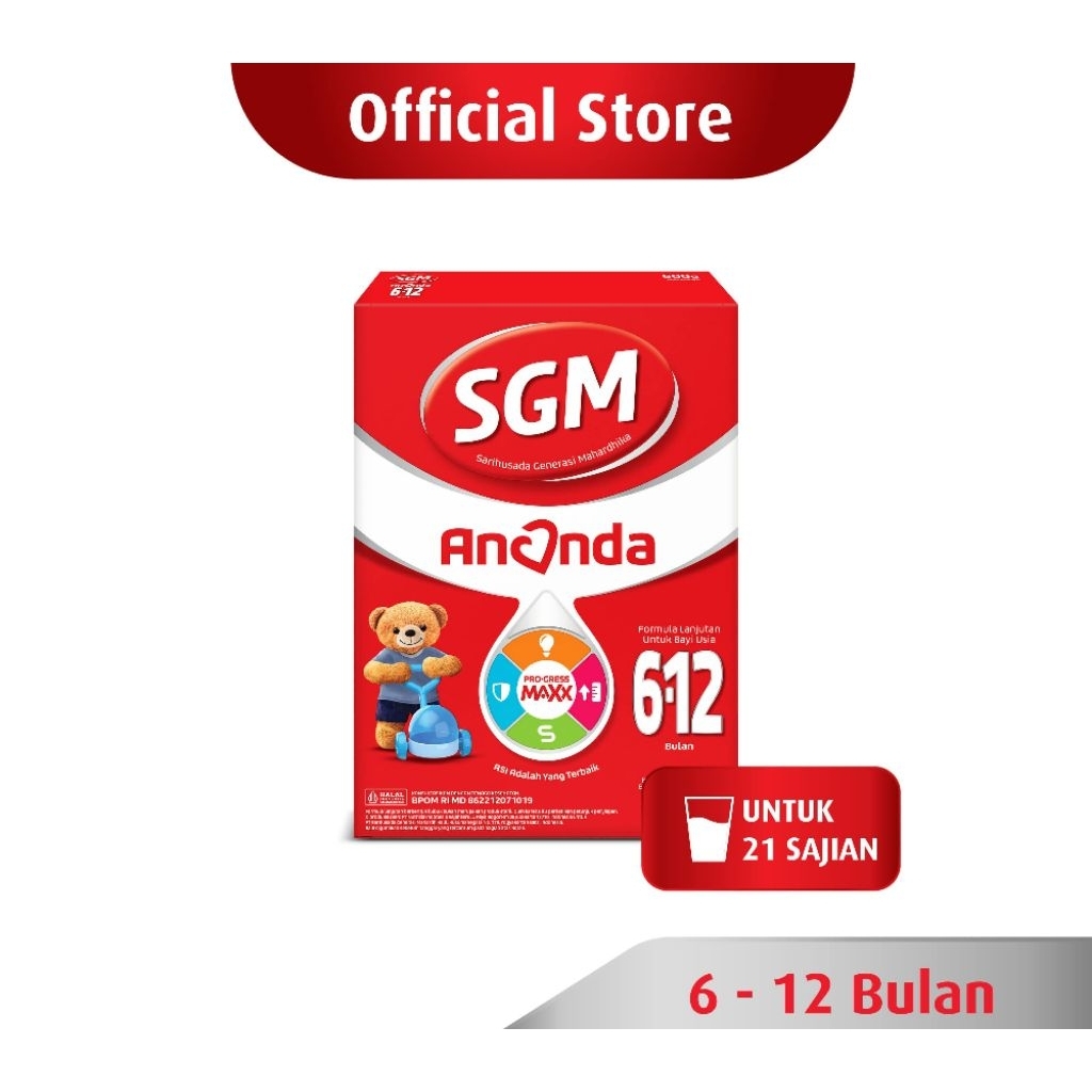 [[TERMURAH]] SUSU SGM ANANDA usia 6-12 BULAN