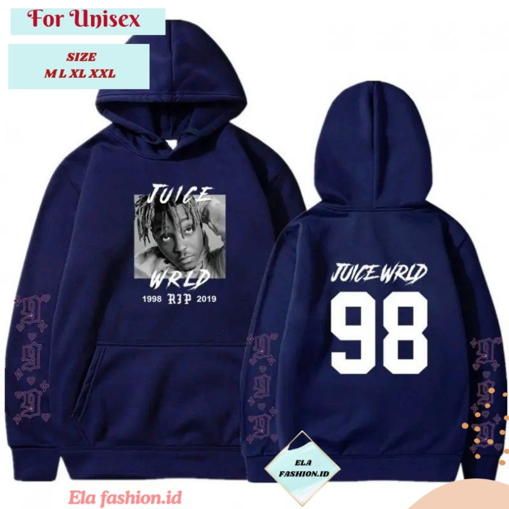 Jaket Hodie Juice world anime Hoodie - Jaket hodie juice wrld